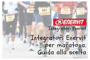 Integratori Enervit Maratona